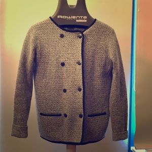 J Crew 100% Wool Cardigan/Sweater Size Small